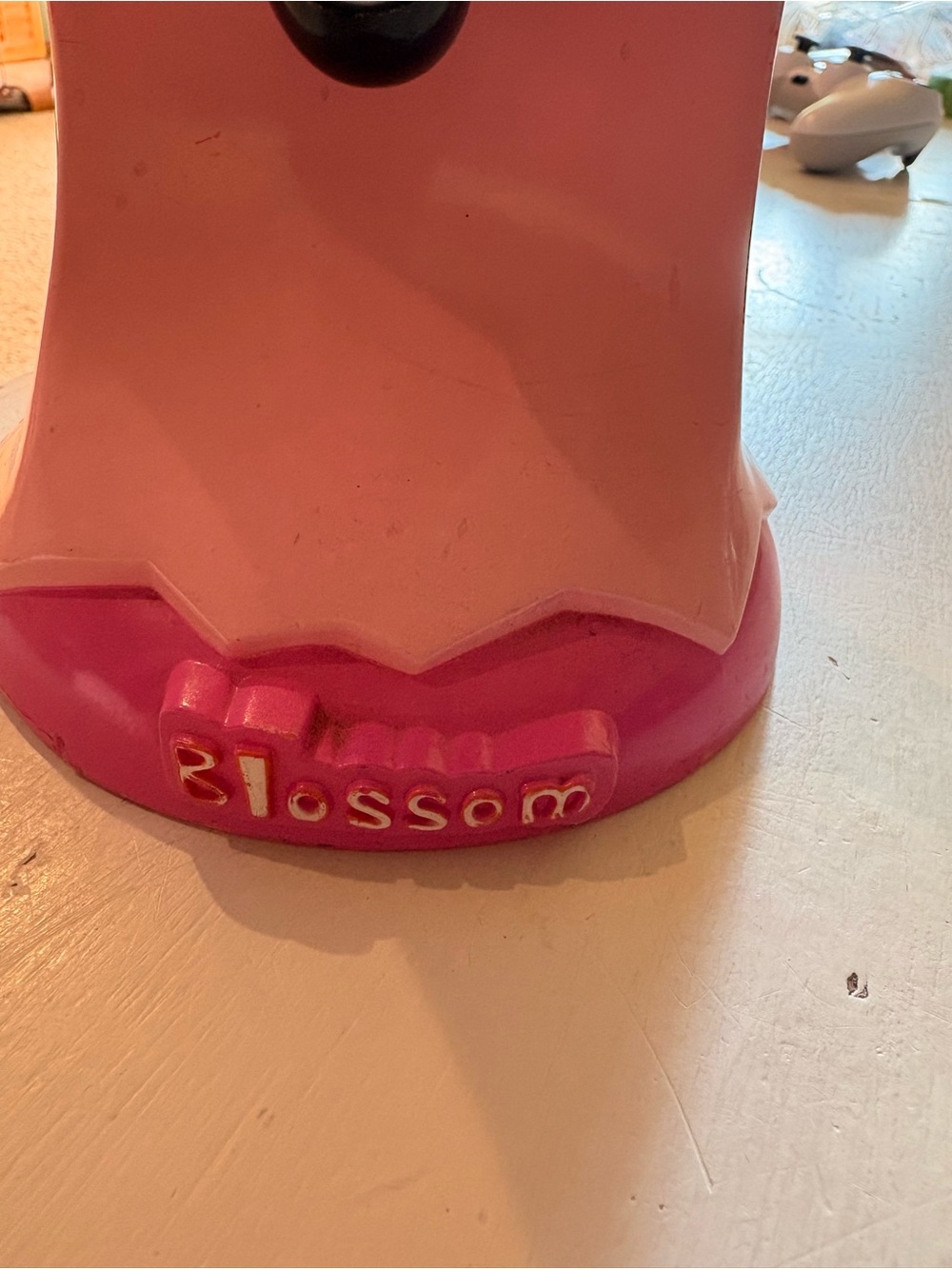 Vintage 1999 Powerpuff Girls Blossom Plastic Figure Standin 1 Ft Tall - Picture 3 of 3